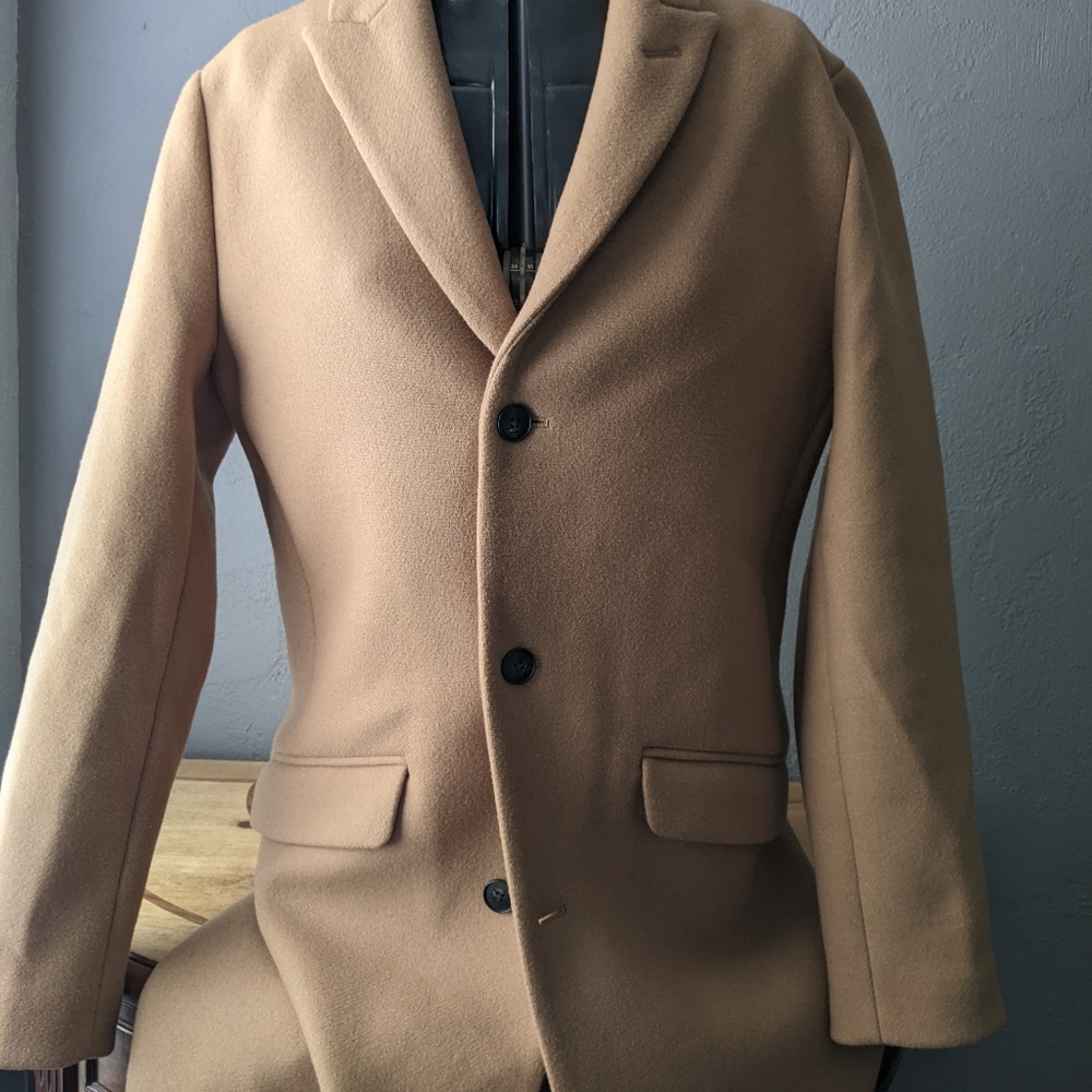 Bonobos Camel Coat